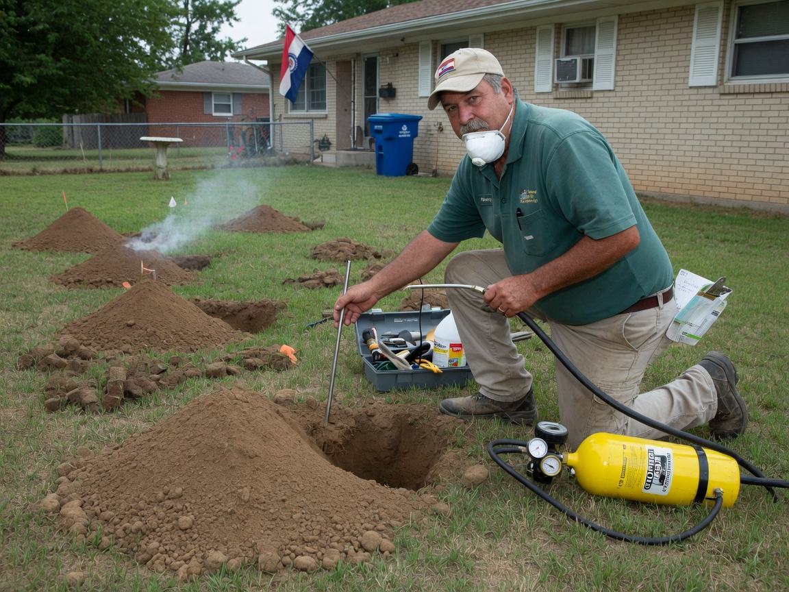Gopher Exterminator in Jefferson City, MO